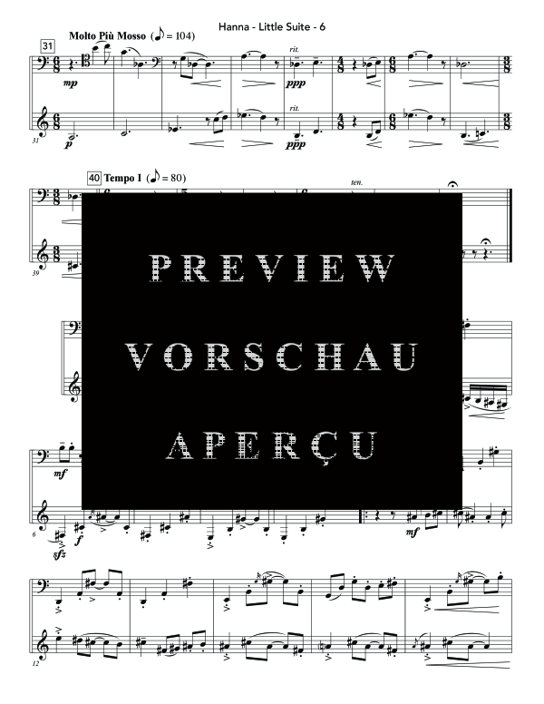 Product gallery: Page 10 of 11 Little Suite, , (woodwind duo bassoon and bass clarinet)