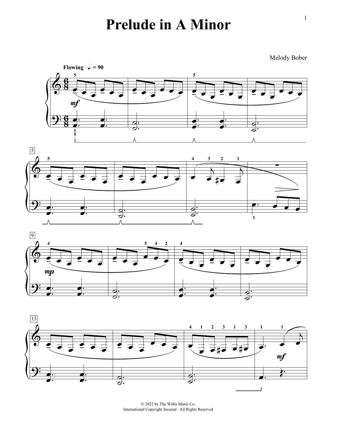 Product picture to: Prelude In A Minor