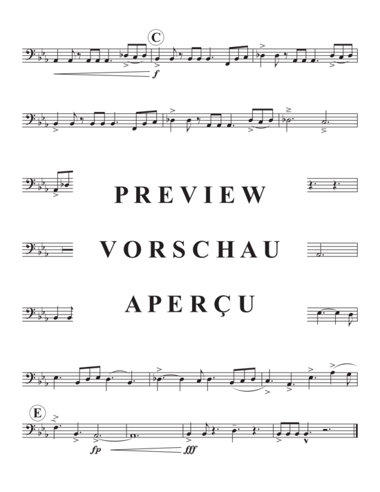 Product gallery: Page 20 of 21 Celestial Fanfare , , (Brass ensemble for 6x poaune + 2x bass trombone)