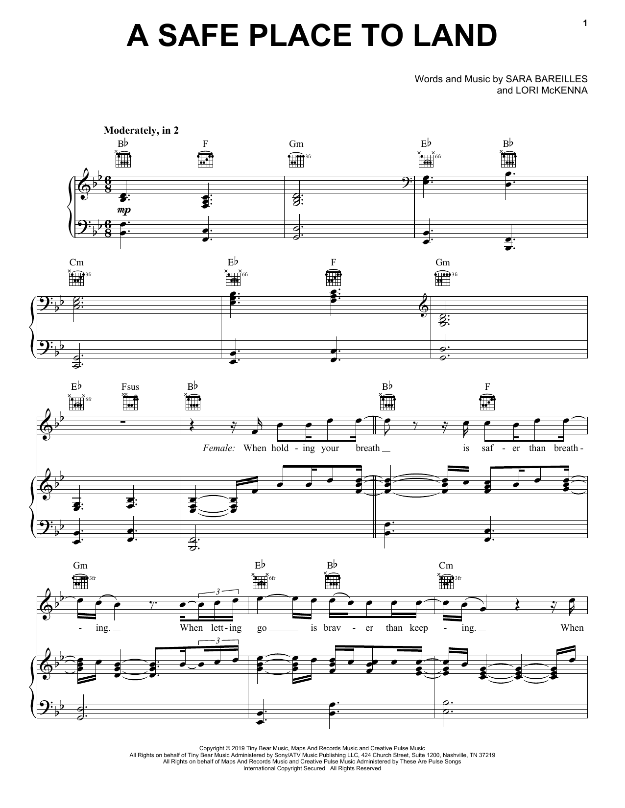 Produktbild zu: A Safe Place To Land (feat. John Legend)