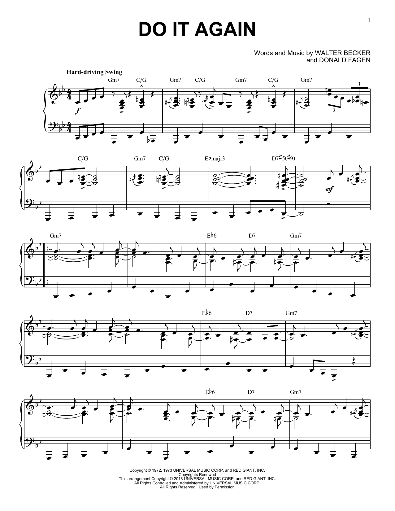 Produktbild zu: Do It Again [Jazz version]