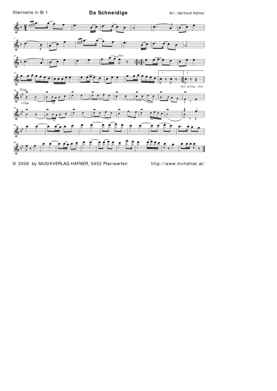 Product gallery: Page 1 of 11 Da Schneidige, , (woodwind and brass)