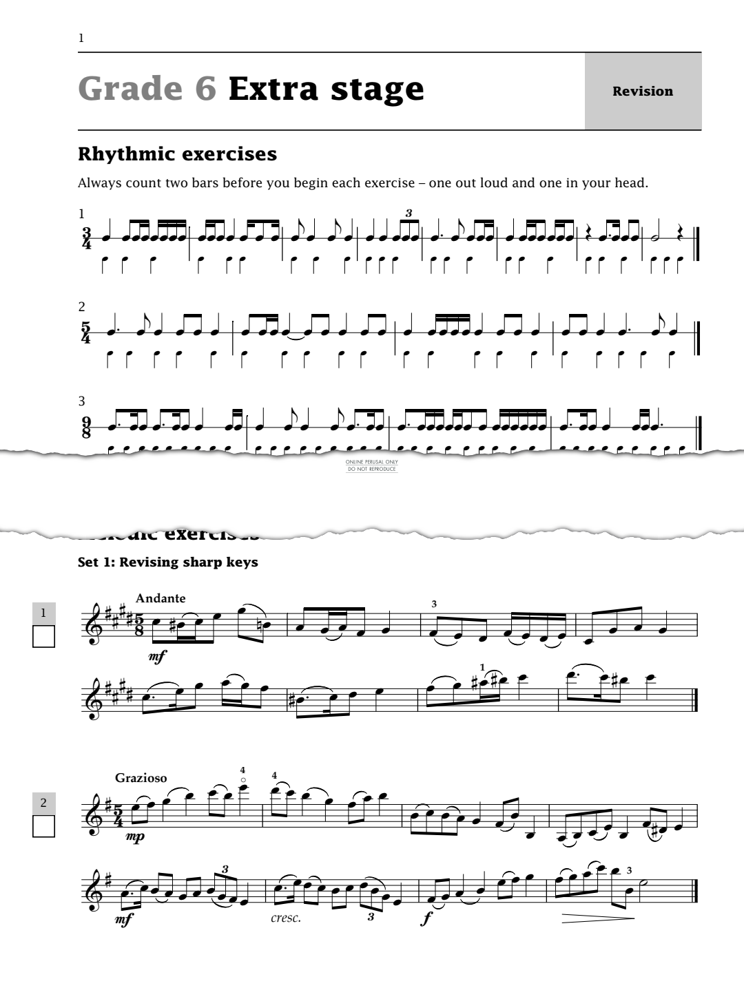 Product gallery: Page 1 of 1 Improve Your Sight-Reading Violin: Grade 6 Extra Stage, Paul Harris