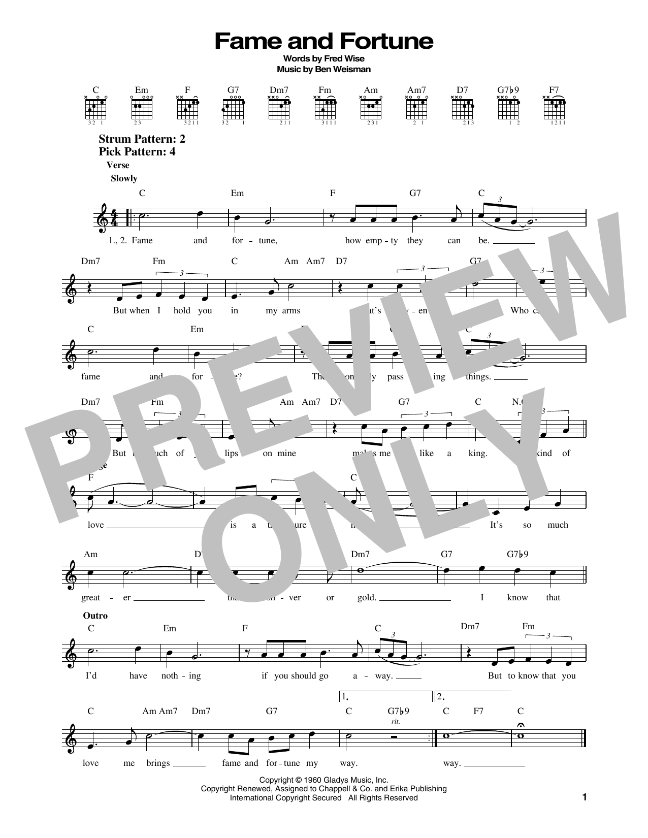 Produktgalerie: Seite 1 von 1 Fame And Fortune, Elvis Presley, Gitarre