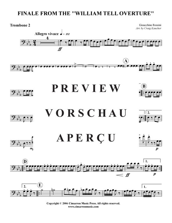 gallery: Finale aus der Ouvertüre , , (Posaunen-Quartett)