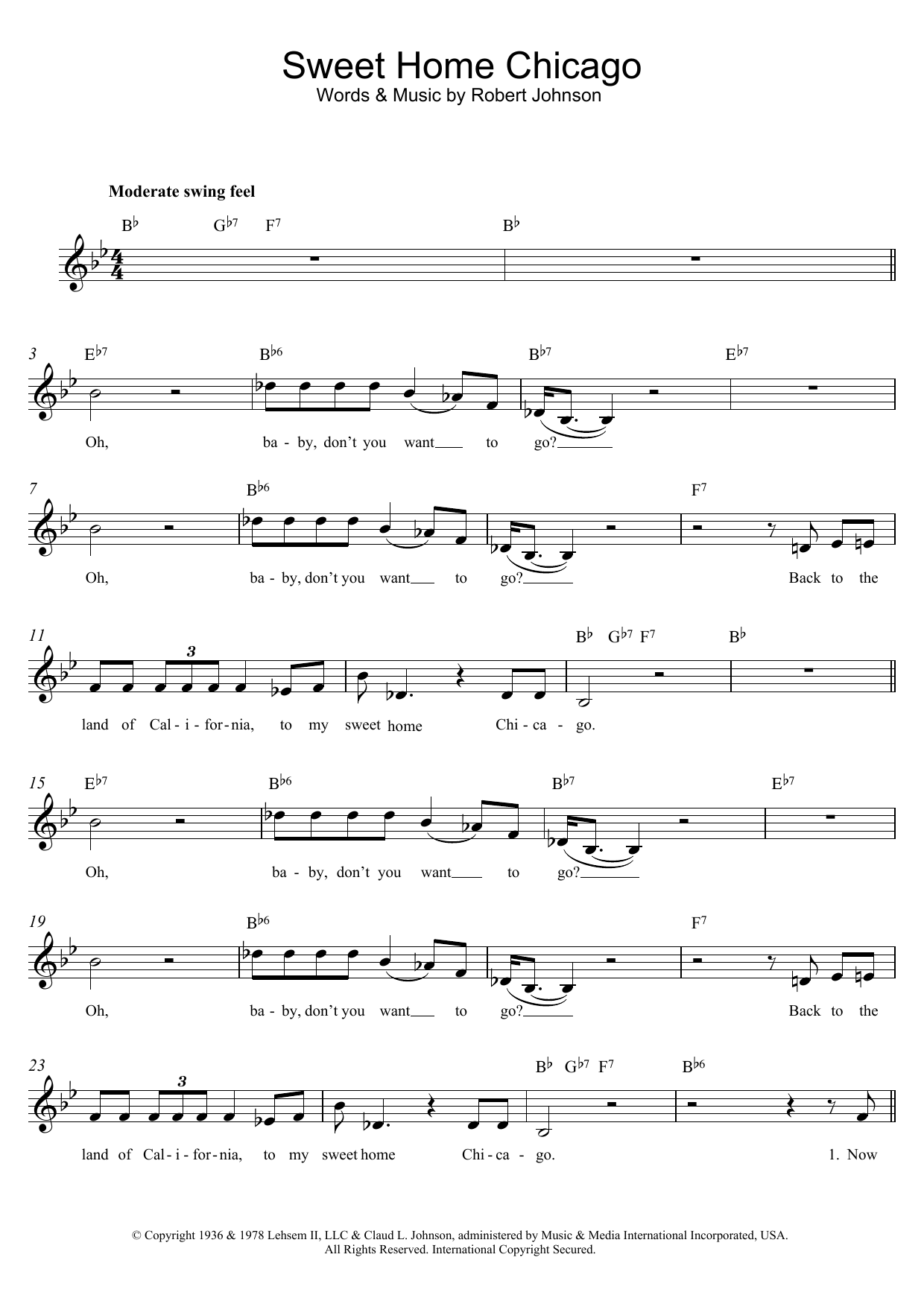 Produktbild zu: Sweet Home Chicago