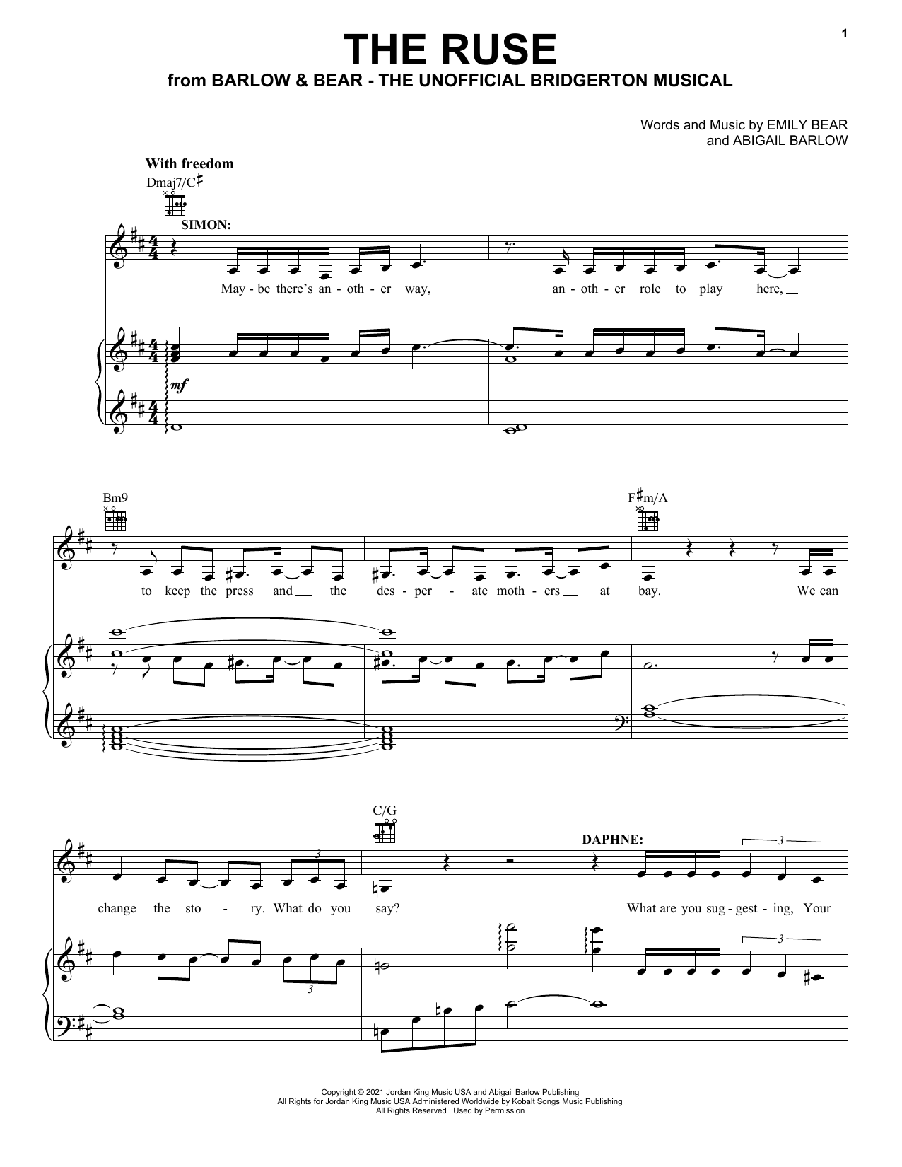 Produktbild zu: The Ruse (from The Unofficial Bridgerton Musical)