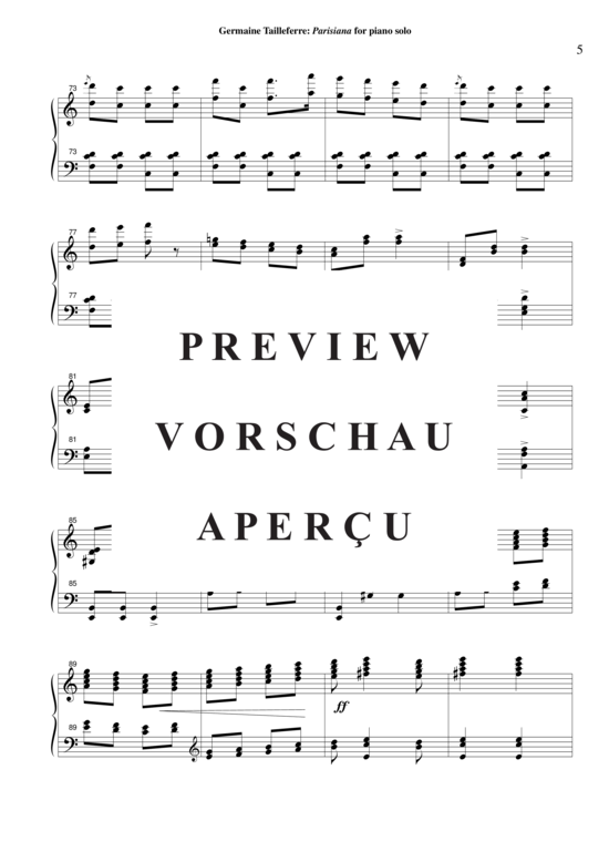 Product gallery: Page 8 of 60 Parisiana , , Piano Solo