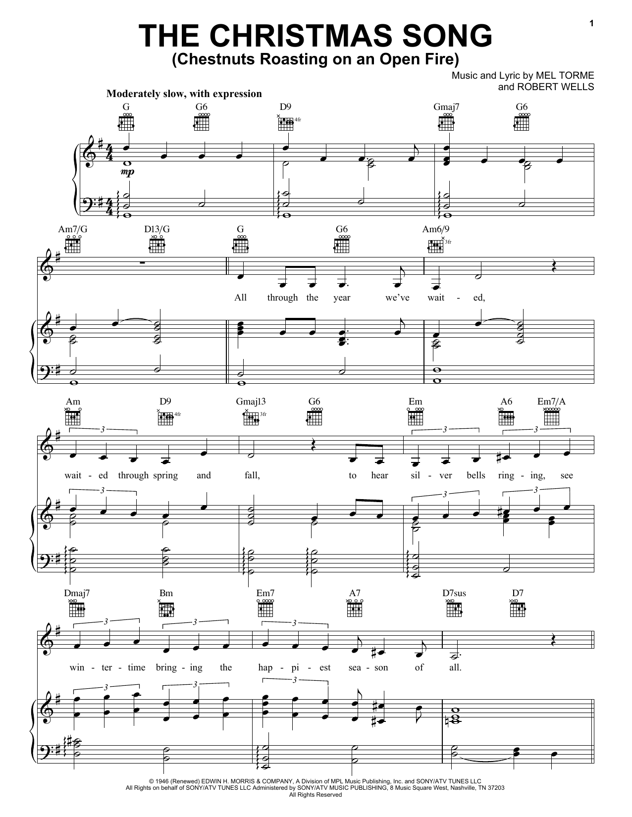 Product gallery: Page 1 of 1 The Christmas Song (Chestnuts Roasting On An Open Fire), Carpenters
