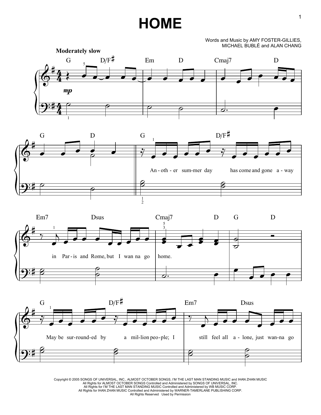Produktgalerie: Seite 1 von 1 Home, Michael Buble, Klavier