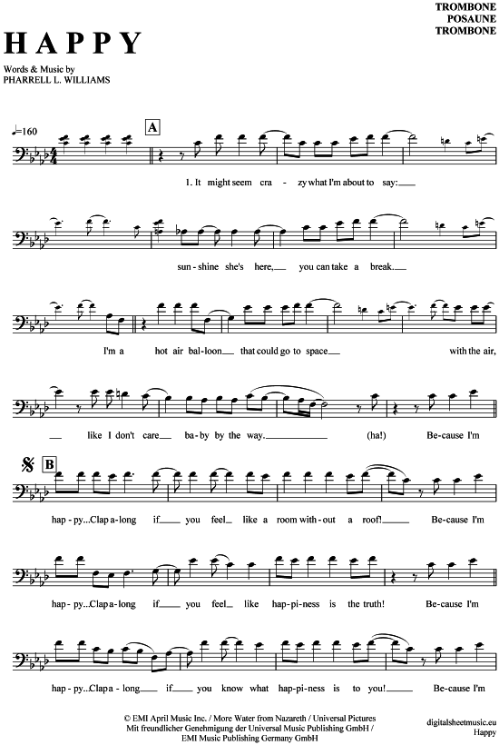 Product picture to: Happy (Pharrell Williams) Pharrell Williams