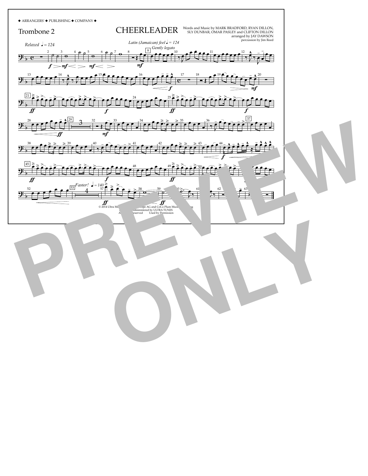 Produktbild zu: Cheerleader - Trombone 2