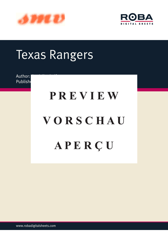 Product gallery: Page 2 of 3 Texas Rangers , Bob 'Ernie' Farmer, Piano Solo