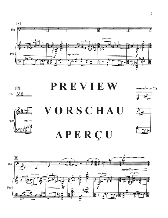Produktgalerie: Seite 7 von 21 Effusion , , (Tuba + Klavier)