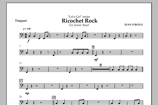 Produktgalerie: Seite 1 von 1 Ricochet Rock - Timpani, , Ensemble