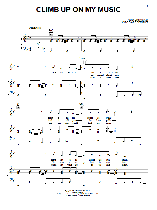 Produktbild zu: Climb Up On My Music