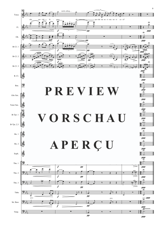 Produktgalerie: Seite 10 von 11 Vissi d'arte, , Sopran Solo und Concert Band