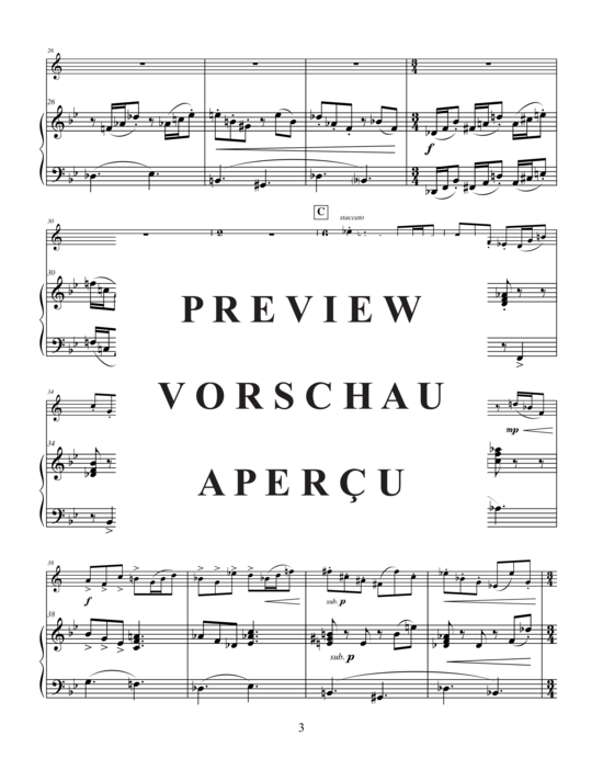 Produktgalerie: Seite 6 von 21 Sonata for Trumpet and Piano , , (Trompete und Klavier)