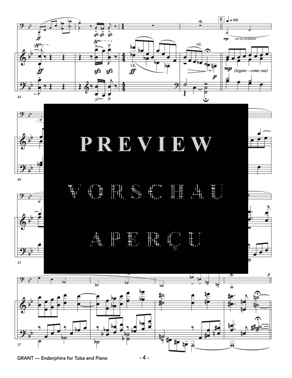 Product gallery: Page 8 of 11 Endorphins, , (tuba and piano)