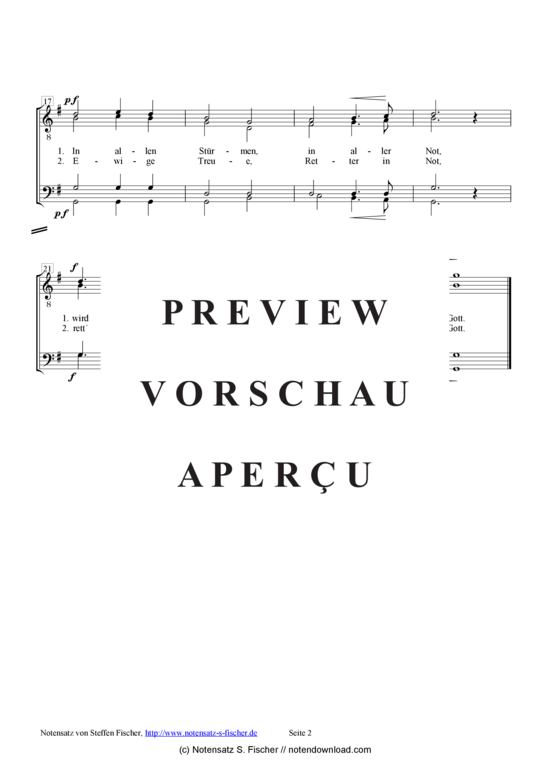 Product gallery: Page 3 of 3 Harre, meine Seele  , , (male choir)