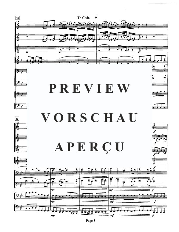 Produktgalerie: Seite 5 von 11 Schafe können sicher weiden, , Brass Ensemble - Nonett