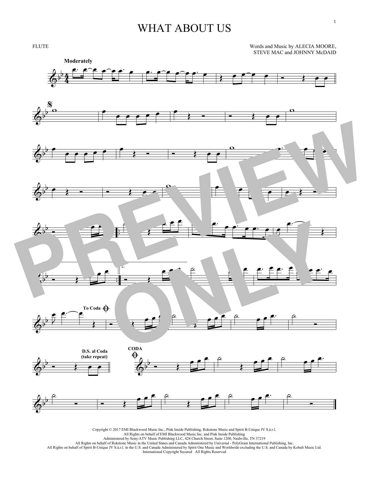 Product gallery: Page 1 of 1 What About Us, P!nk