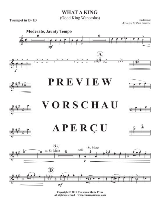 Produktgalerie: Seite 19 von 21 What a King , , (Doppeltes Blechbläserquintett)