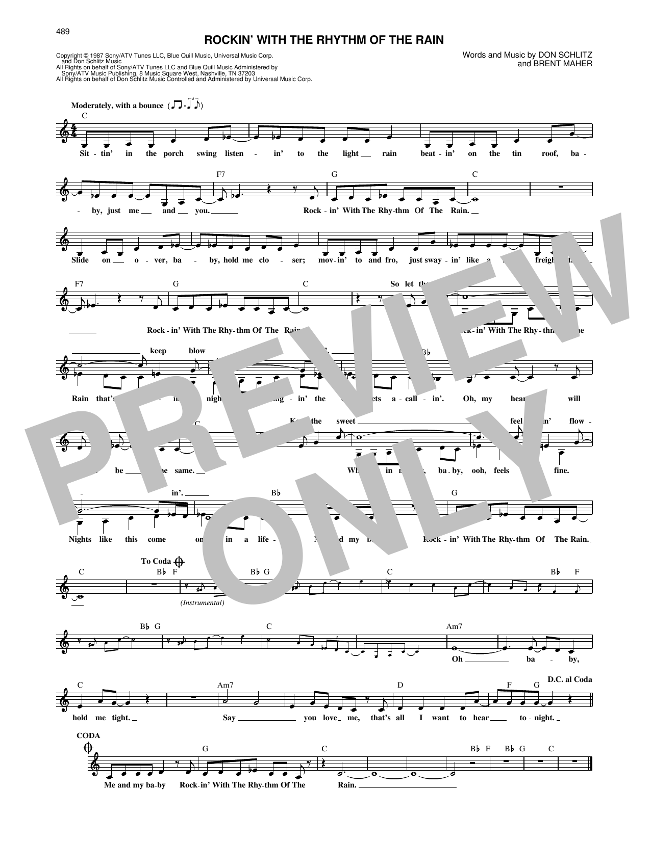 Produktbild zu: Rockin' With The Rhythm Of The Rain