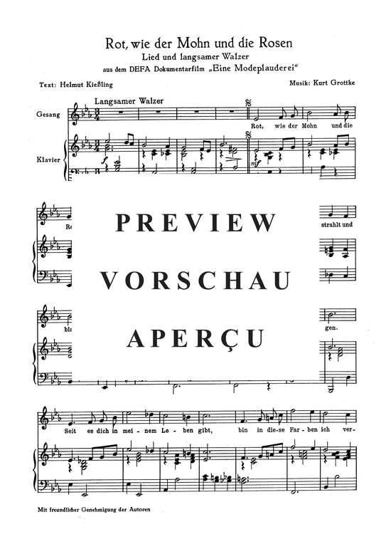 Product gallery: Page 6 of 13 Musik aus Filmen der DEFA , , Piano and Voice