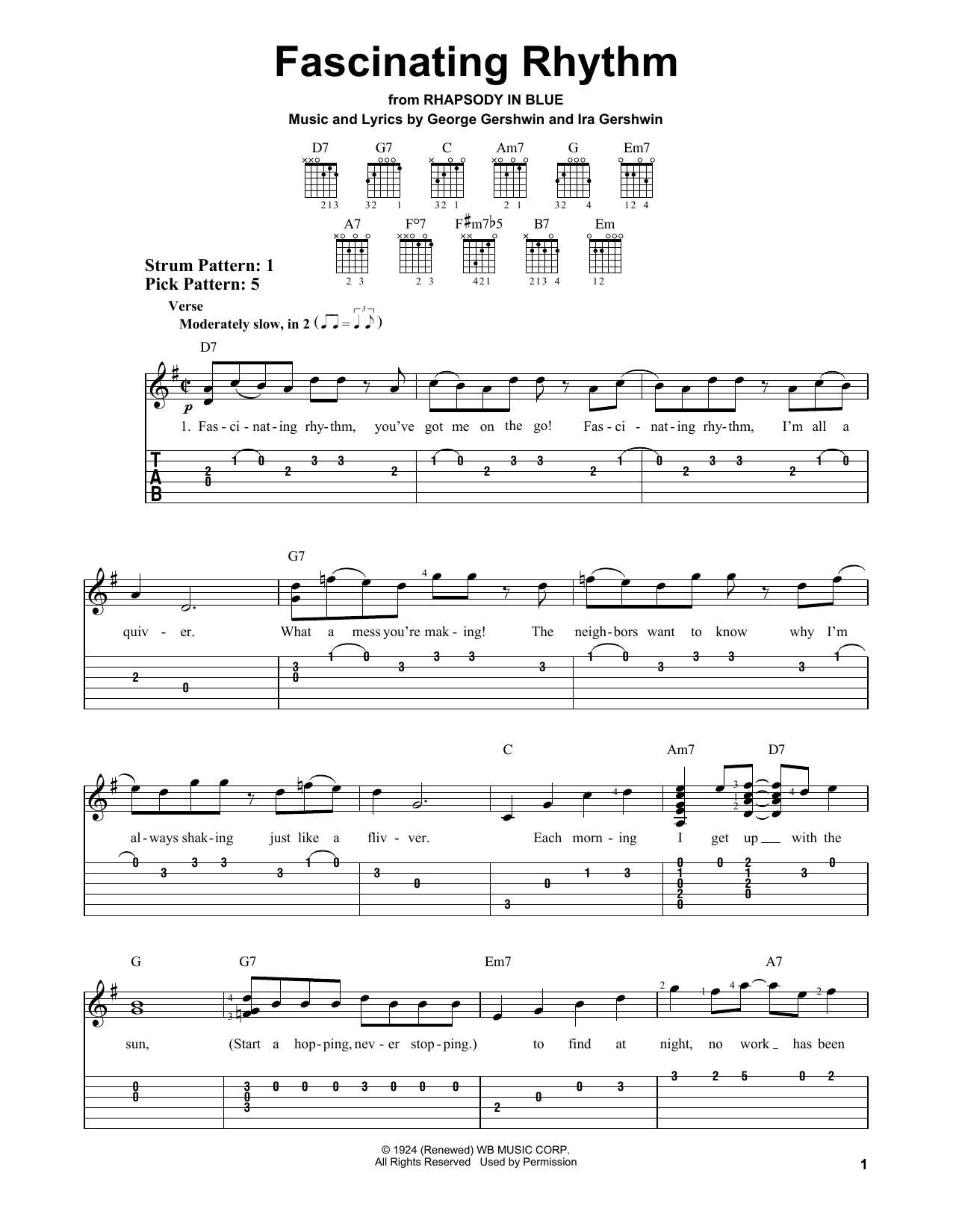 Product picture to: Fascinating Rhythm