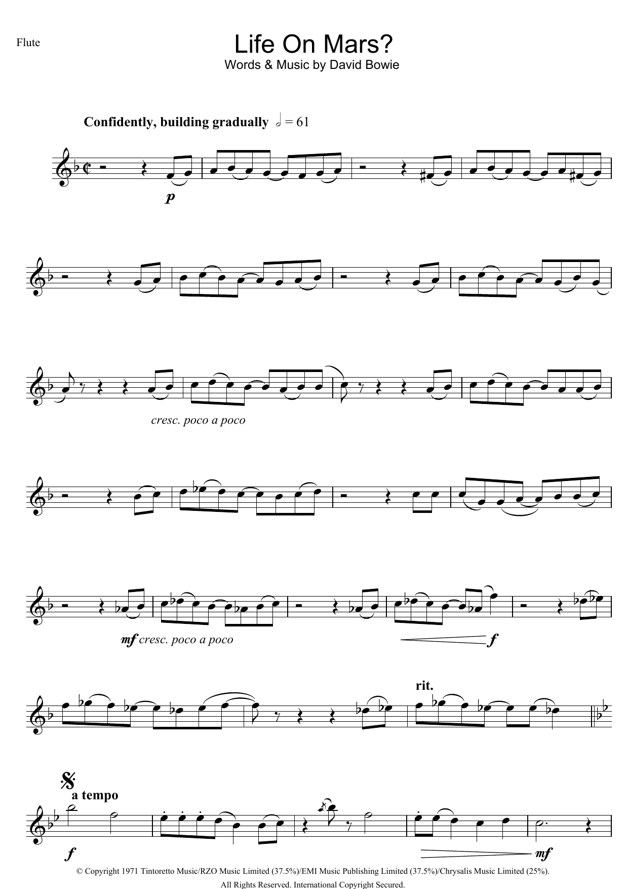 Product gallery: Page 1 of 1 Life On Mars?, David Bowie