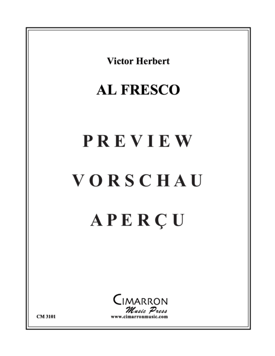 Product gallery: Page 2 of 18 Al Fresco , , (Tuba Quartett EETT)