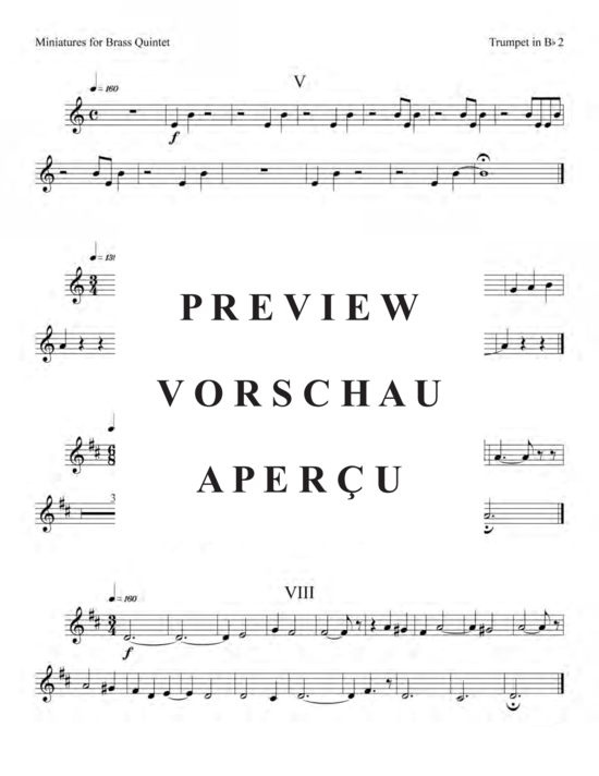 Produktgalerie: Seite 19 von 21 12 Miniatures , , (Blechbläser Quintett)