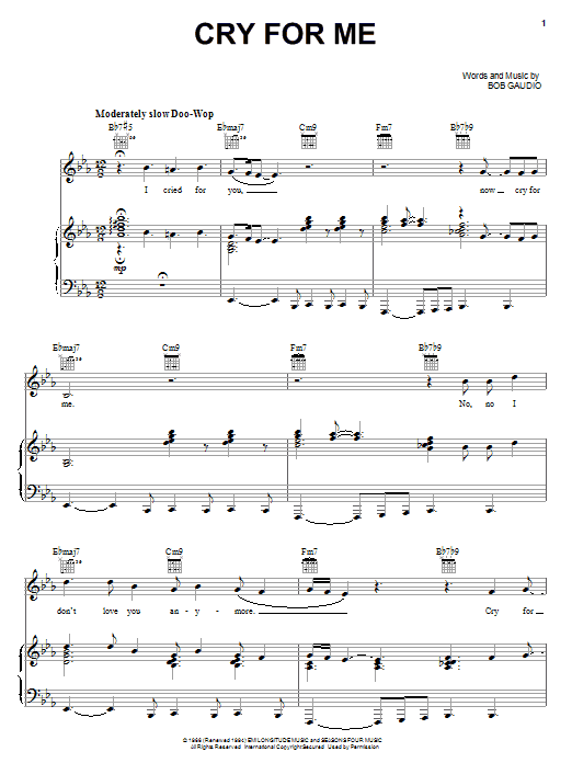 Produktbild zu: Cry For Me