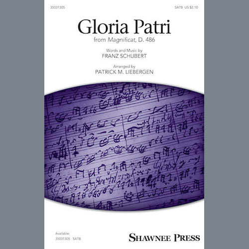 cover: Gloria Patri, Patrick M. Liebergen, Chor
