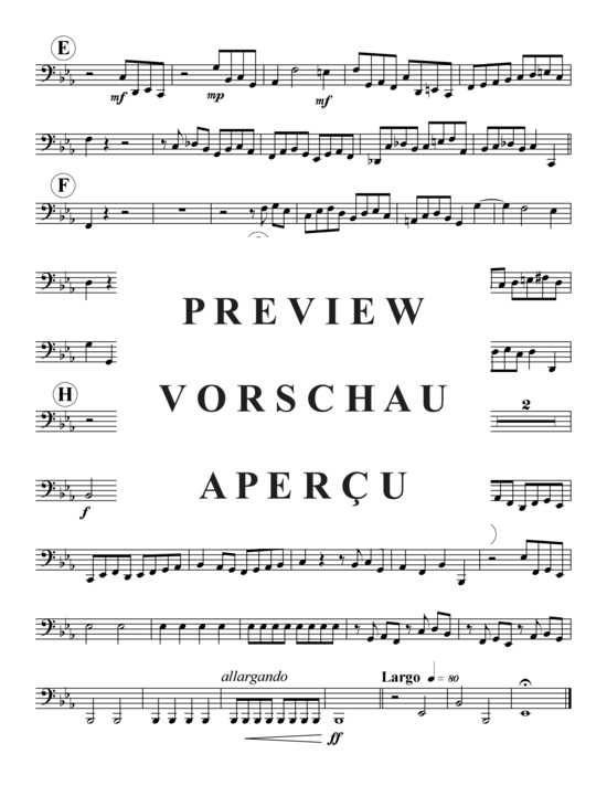 Produktgalerie: Seite 17 von 17 Allemande, Op. 6 Nr. 8 , , (Blechbläserquintett)