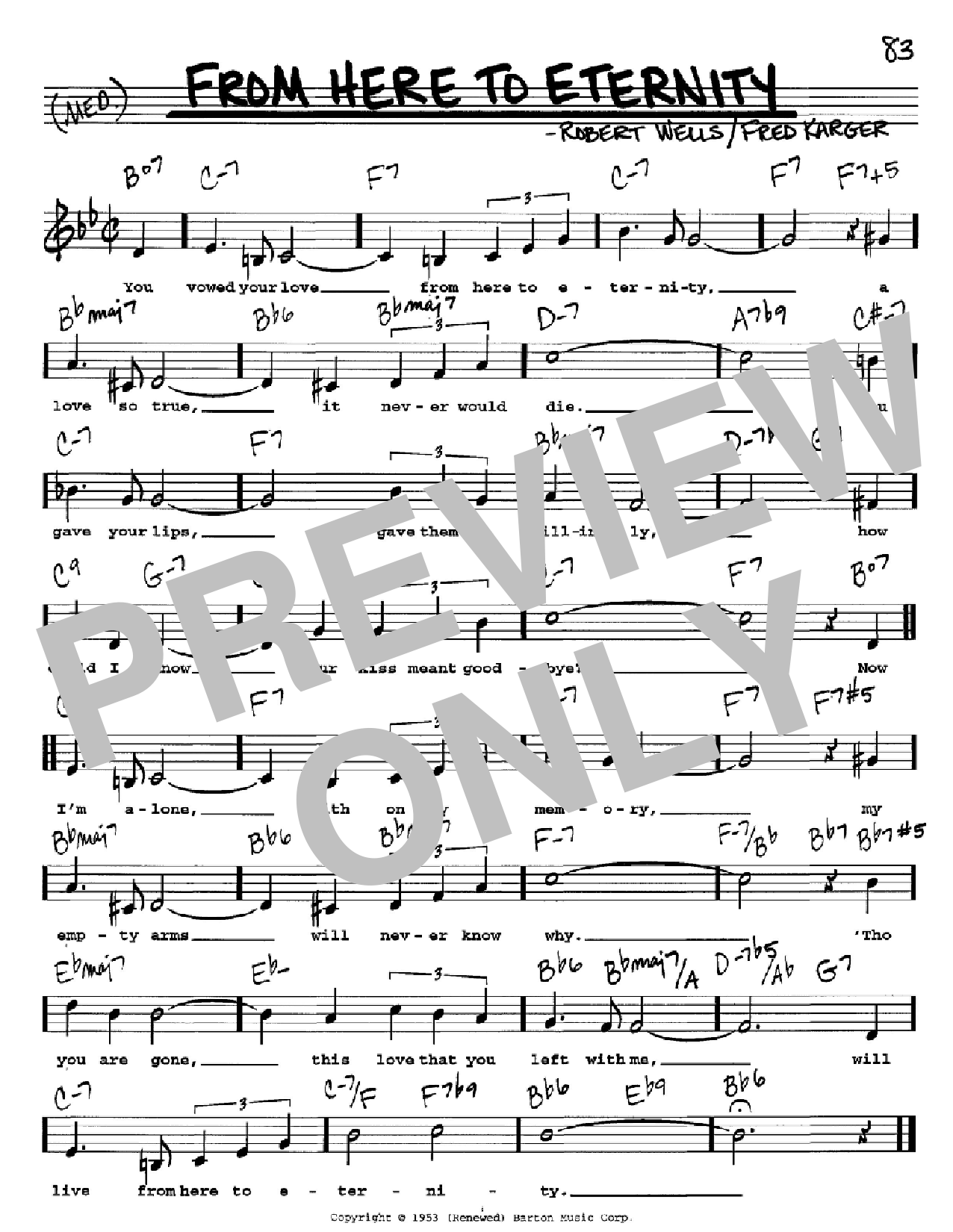 Produktbild zu: From Here To Eternity