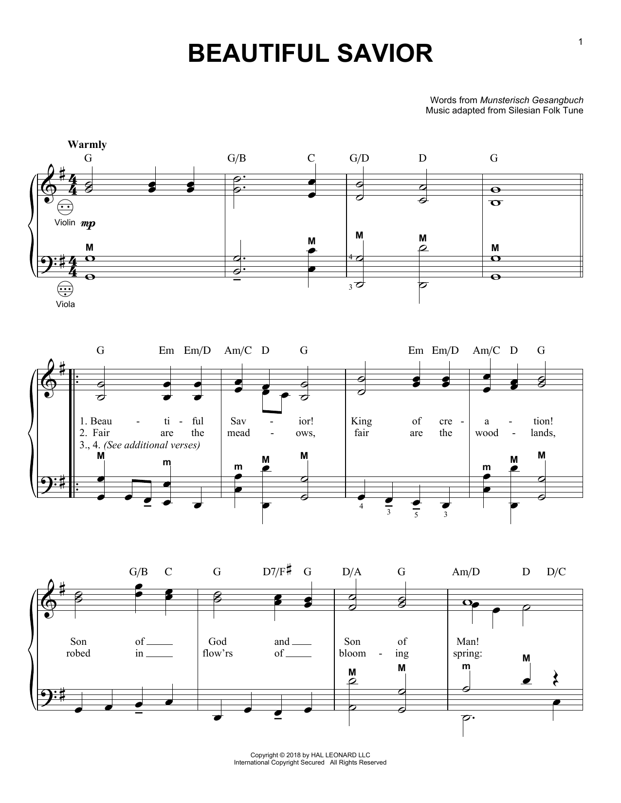Product gallery: Page 1 of 1 Beautiful Savior, Joseph A. Seiss