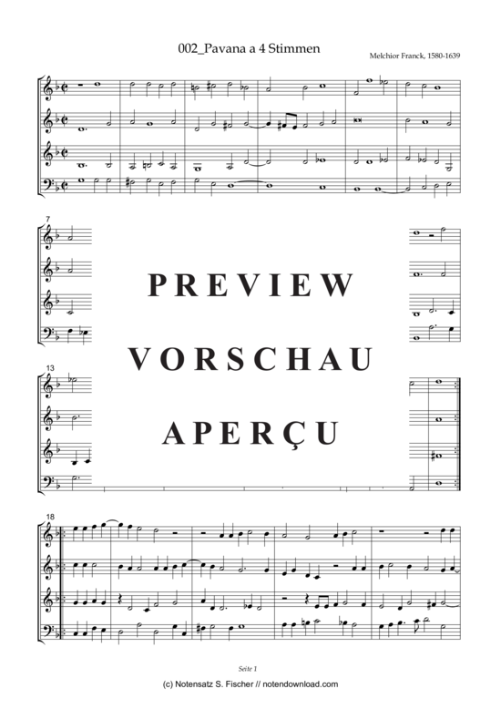 Product gallery: Page 2 of 3 Pavana a 4 Stimmen, , 