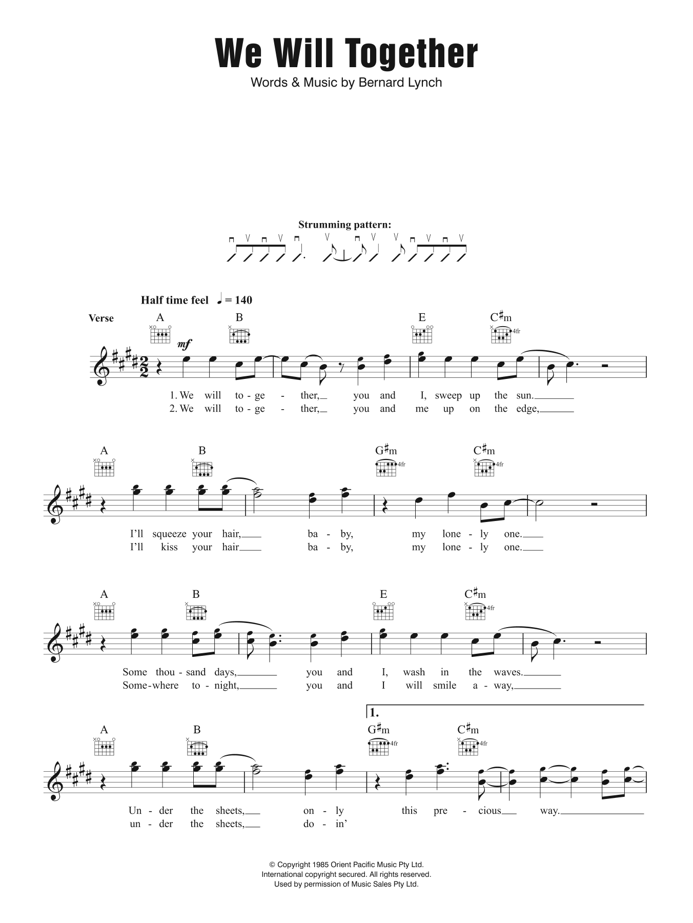 Produktbild zu: We Will Together