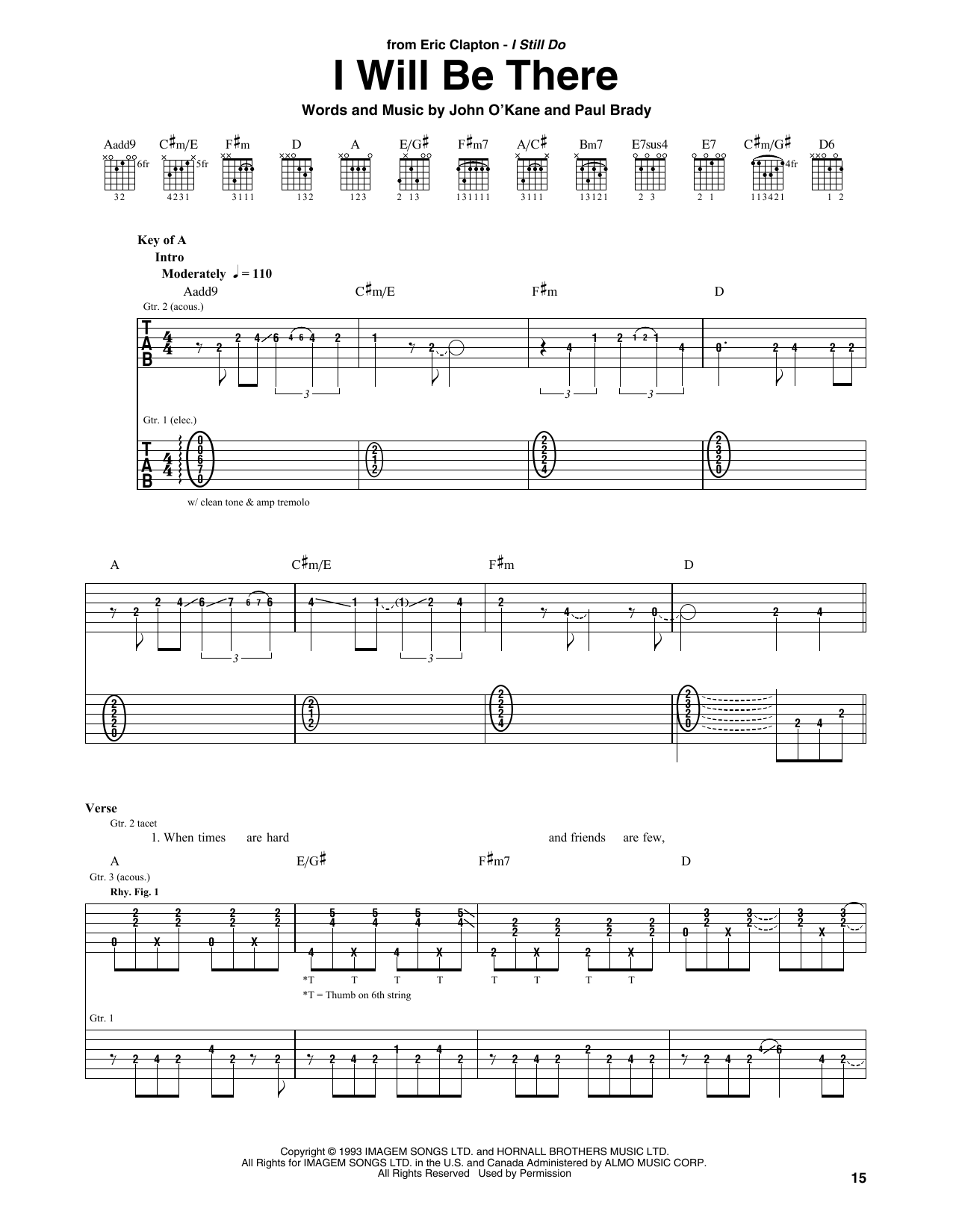 Product gallery: Page 1 of 1 I Will Be There, Eric Clapton