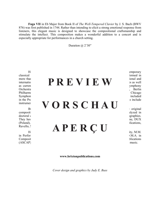 gallery: Fuga VII , , (Blechbläserquartett)