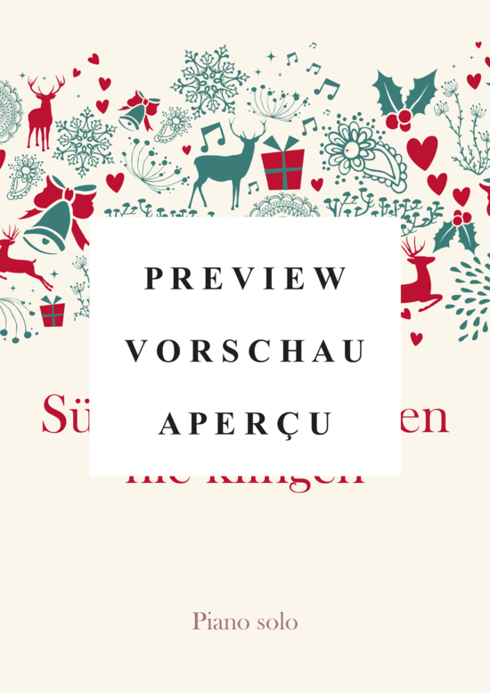 Product gallery: Page 2 of 5 Süßer die Glocken nie klingen , , Piano Solo