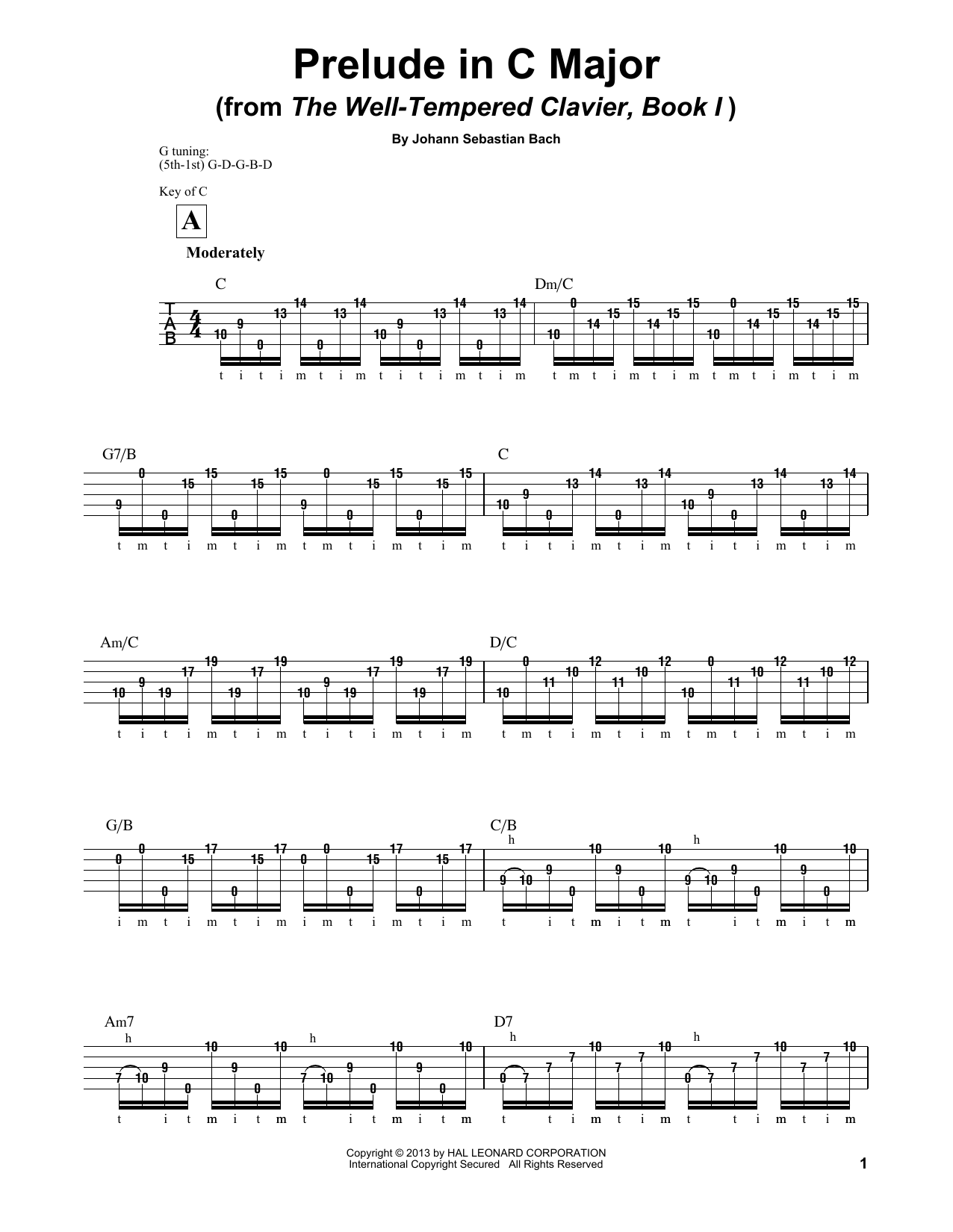 Produktgalerie: Seite 1 von 1 Prelude in C Major, Mark Phillips, Banjo