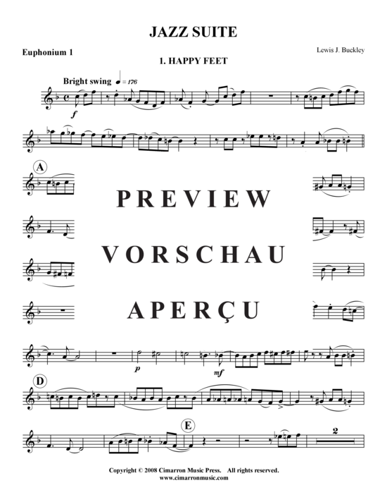 Product gallery: Page 20 of 21 Jazz Suite , , (Tuba Quartet: 2x Baritone, 2xTuba)