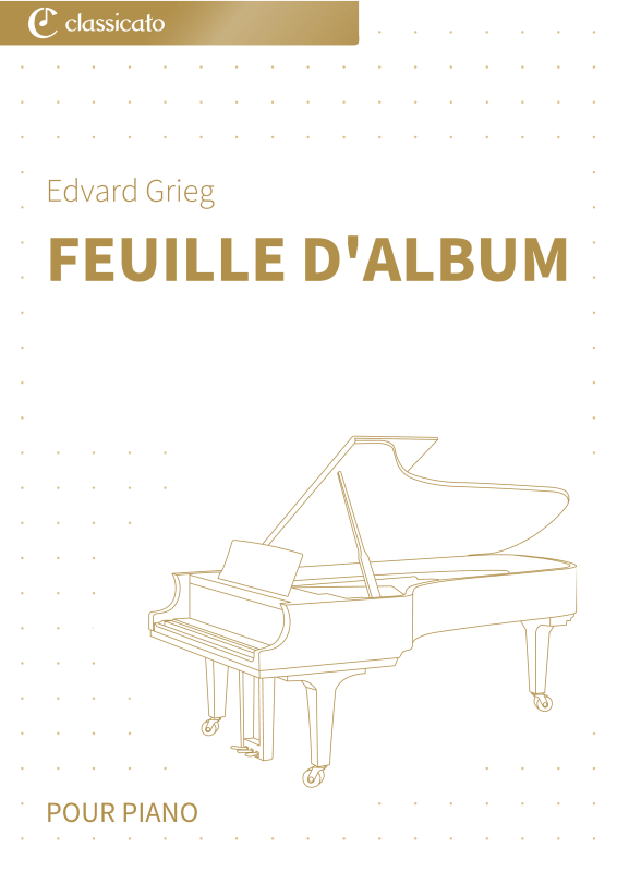 Product picture to: Feuille d'album - N° 7 de Pièces lyriques, Livre 1, op. 12Edvard Grieg