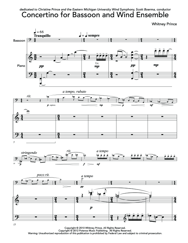 gallery: Concertino, , (Fagott und Klavier)