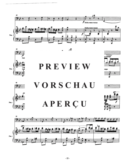 Produktgalerie: Seite 23 von 48 Tuba Suite , , (Tuba + Klavier)