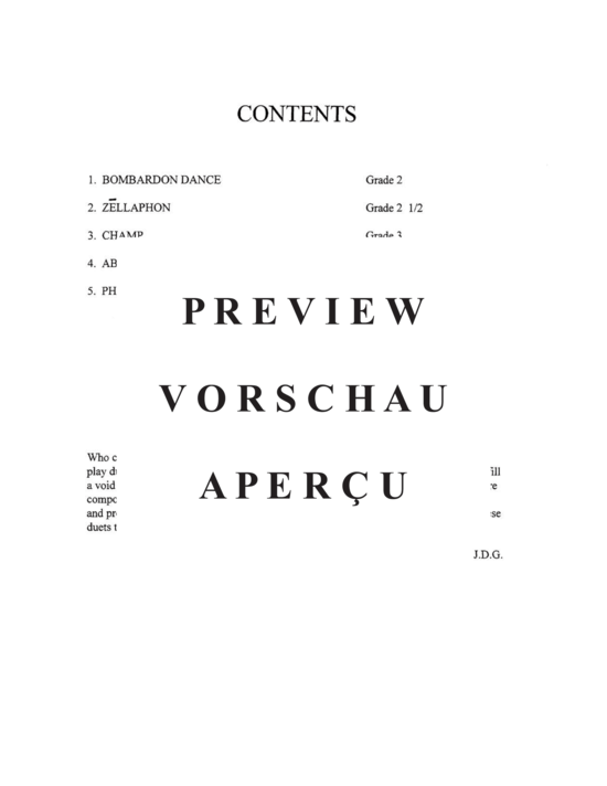gallery: Five Graded Intermediate Duets , , (Duett für Euphonium + Tuba)
