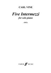 Produktbild zu: Five Intermezzi